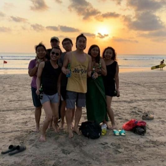 Bedplus Backpacker Kuta Legian Exterior foto